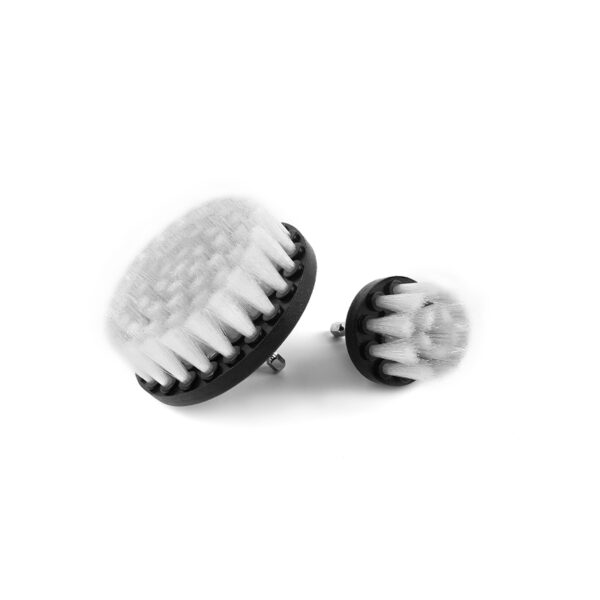 Soft Leather & Fabric Drill Brush Set