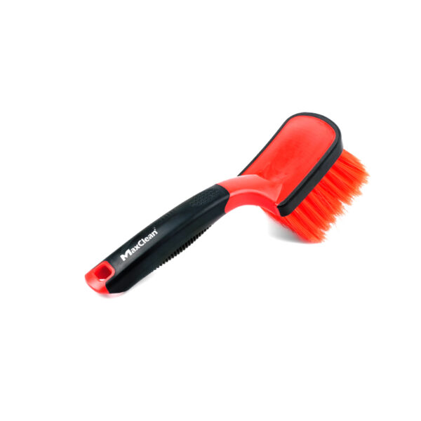 Soft Grip Wheel And Body Brush-Medium Handle
