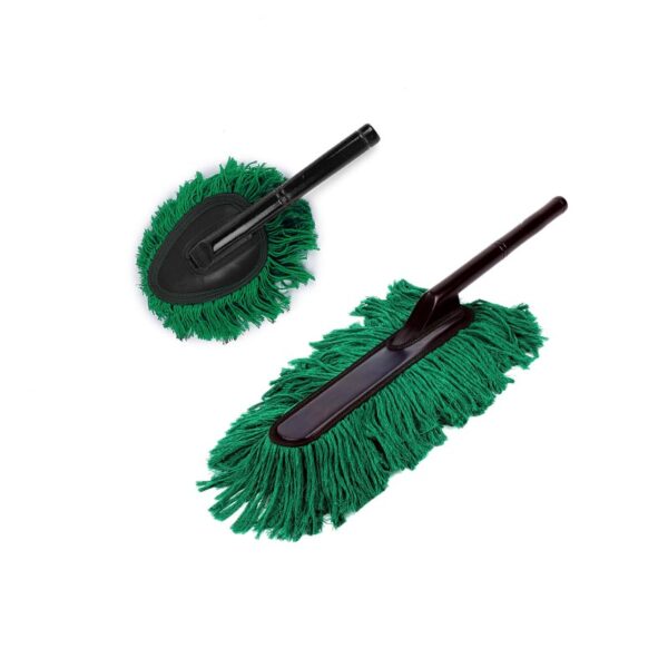 Car Duster Premium Combo Kit Wood Handle Classic & Mini Duster